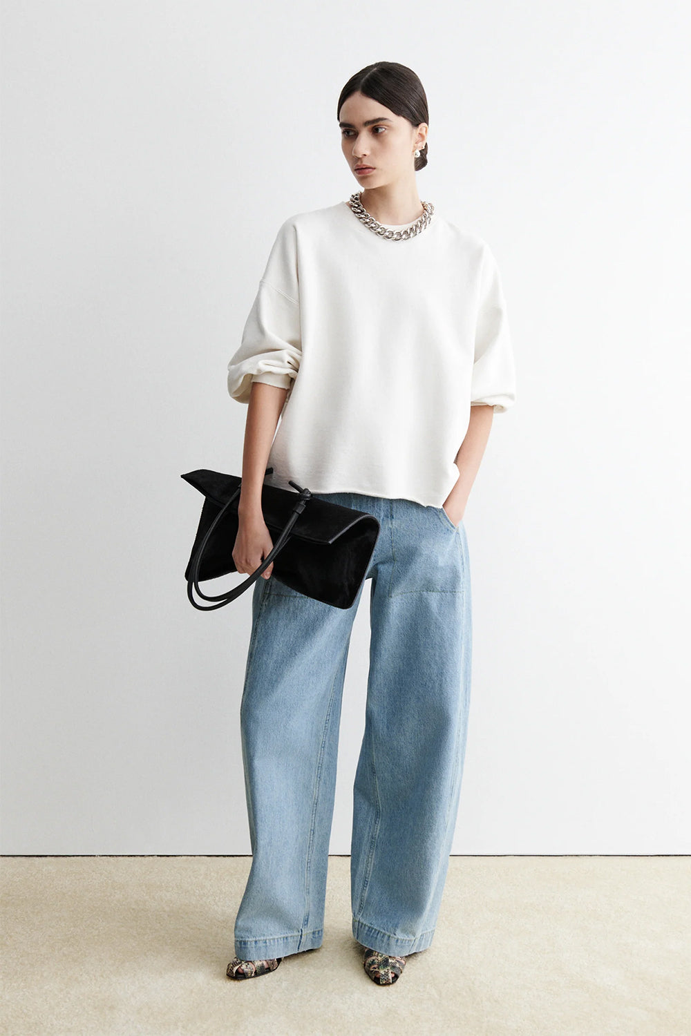 Fond Sweatshirt, Dirty White | Rachel Comey | The Standard Store
