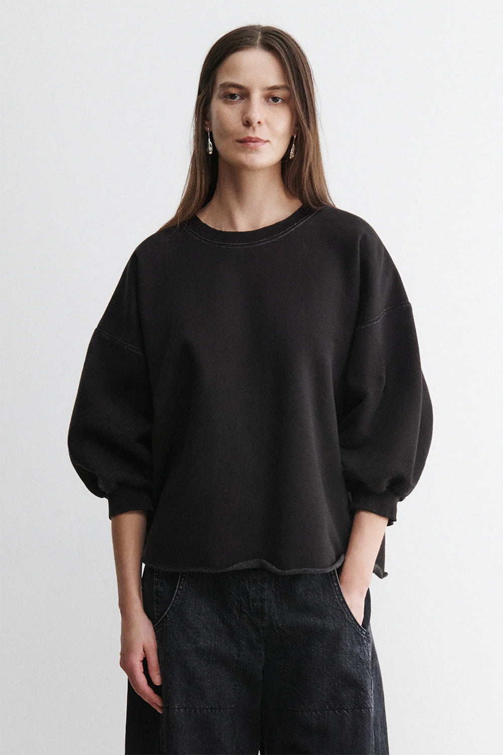 Fonder Sweatshirt, Charcoal | Rachel Comey | The Standard Store