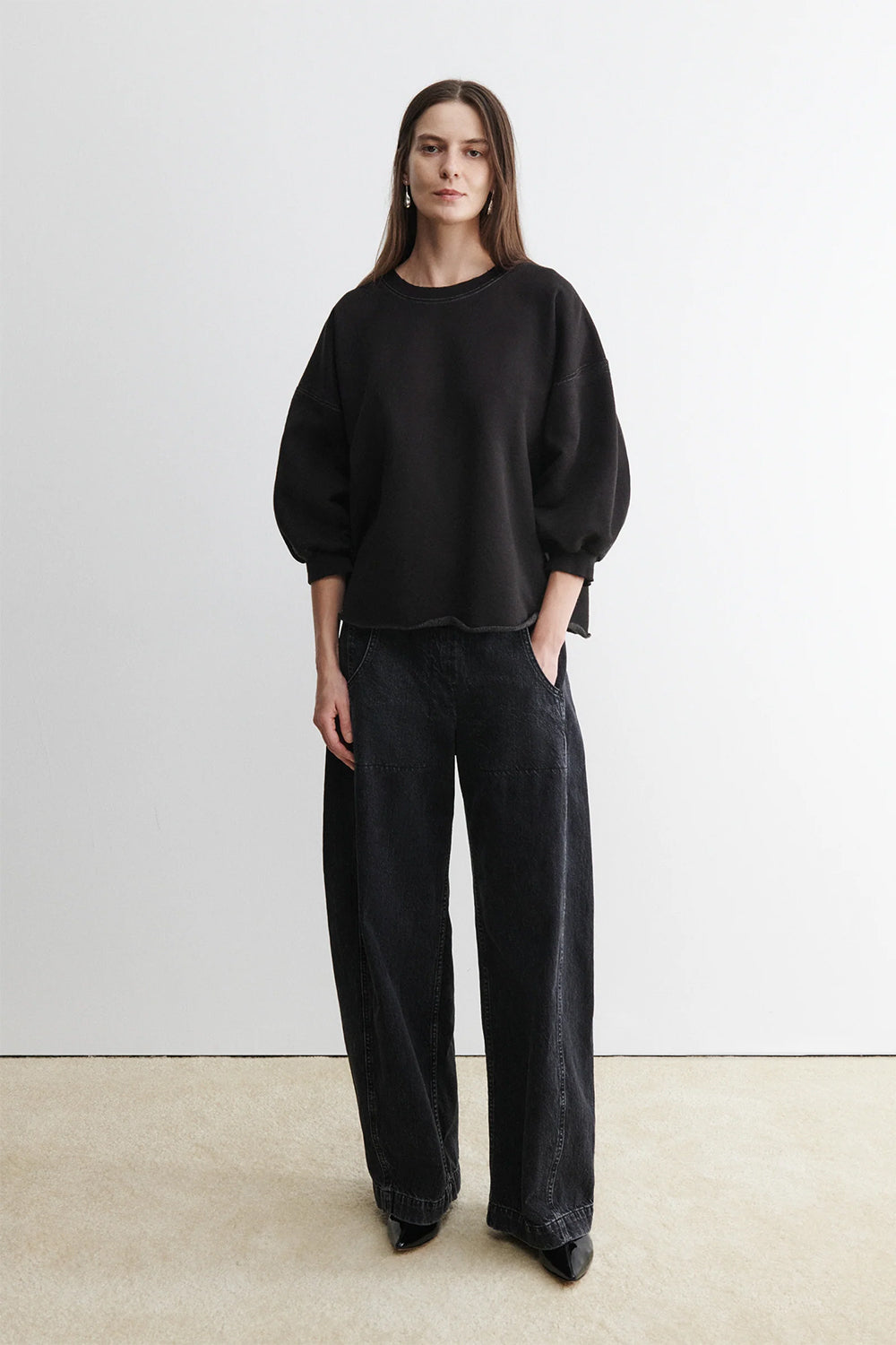 Fonder Sweatshirt, Charcoal | Rachel Comey | The Standard Store