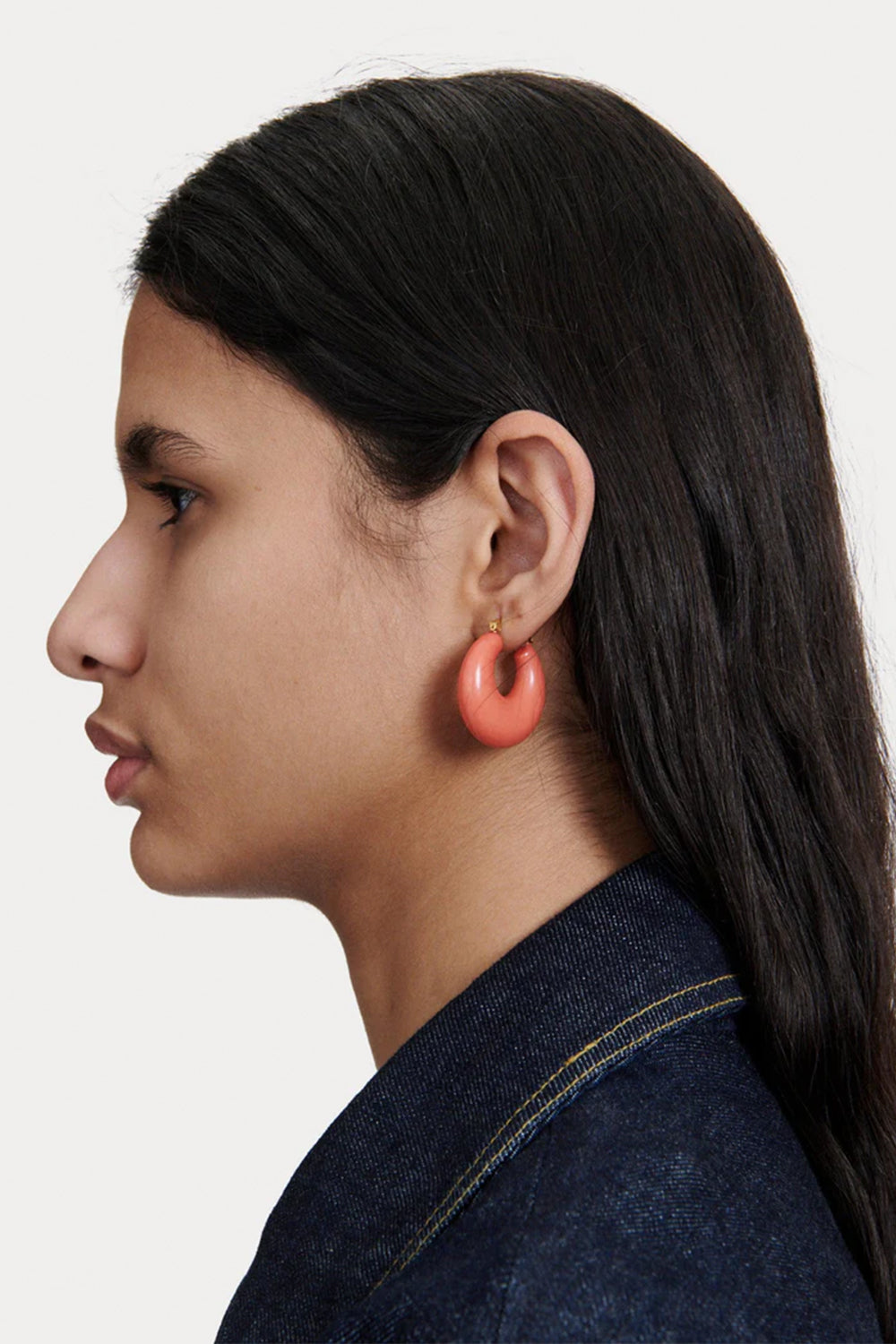 Grass Earring, Coral | Rachel Comey | The Standard Store