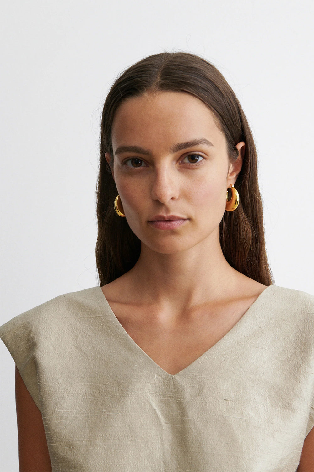 Grass Earrings, Old Gold | Rachel Comey | The Standard Store