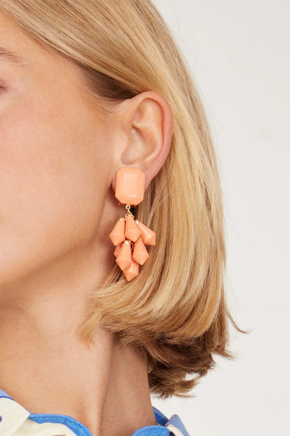 Rapallo Earring Peach | Rachel Comey | The Standard Store