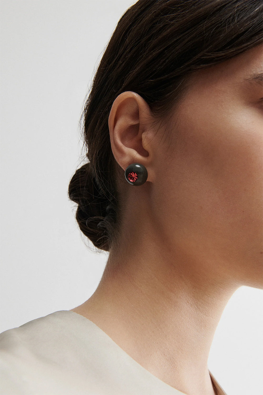 Studded Gobble Earrings, Seaweed | Rachel Comey | The Standard Store