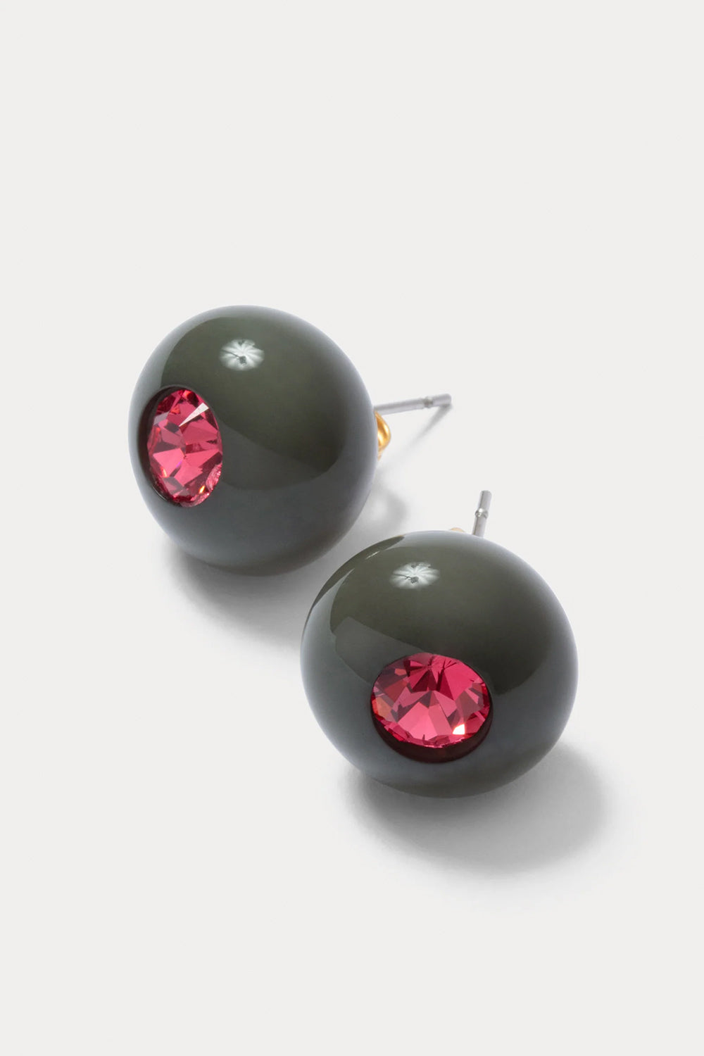 Studded Gobble Earrings, Seaweed | Rachel Comey | The Standard Store