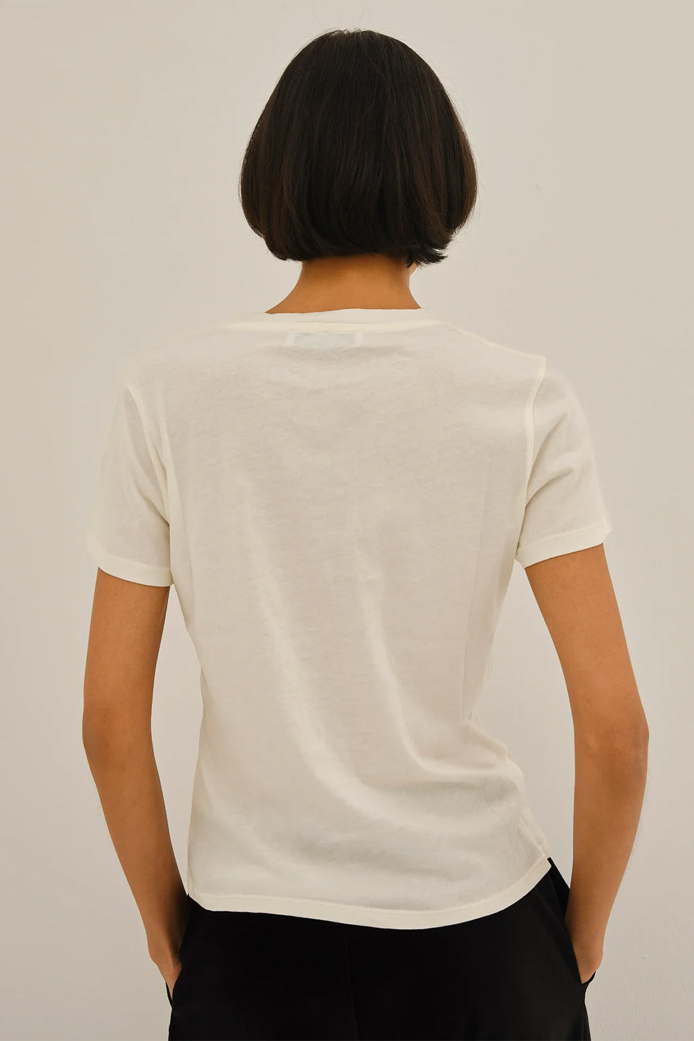 Vanessa T- Shirt, Ecru | RIKA | The Standard Store