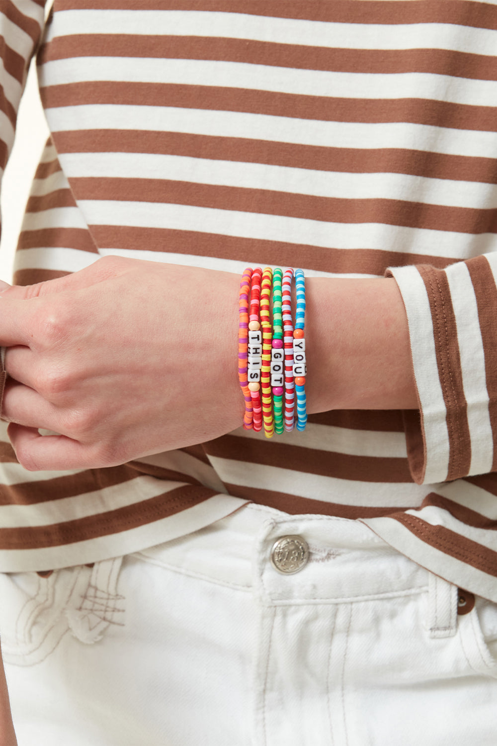 Technicolour Camp Better Together Bracelet | Roxanne Assoulin | The Standard Store