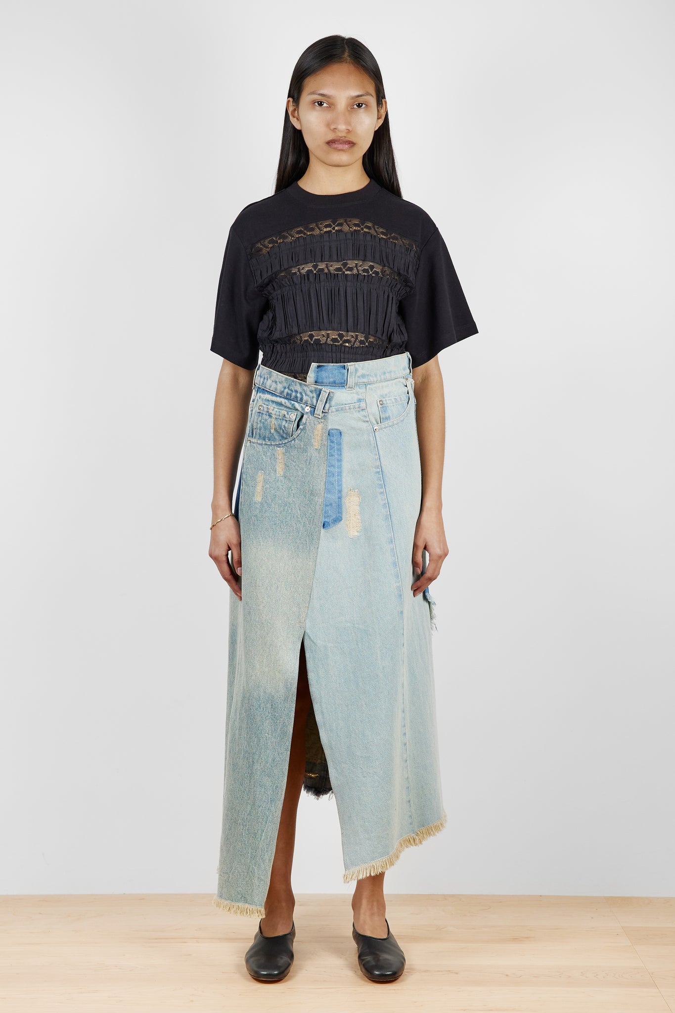 Alba Denim Skirt | Sea NY | The Standard Store