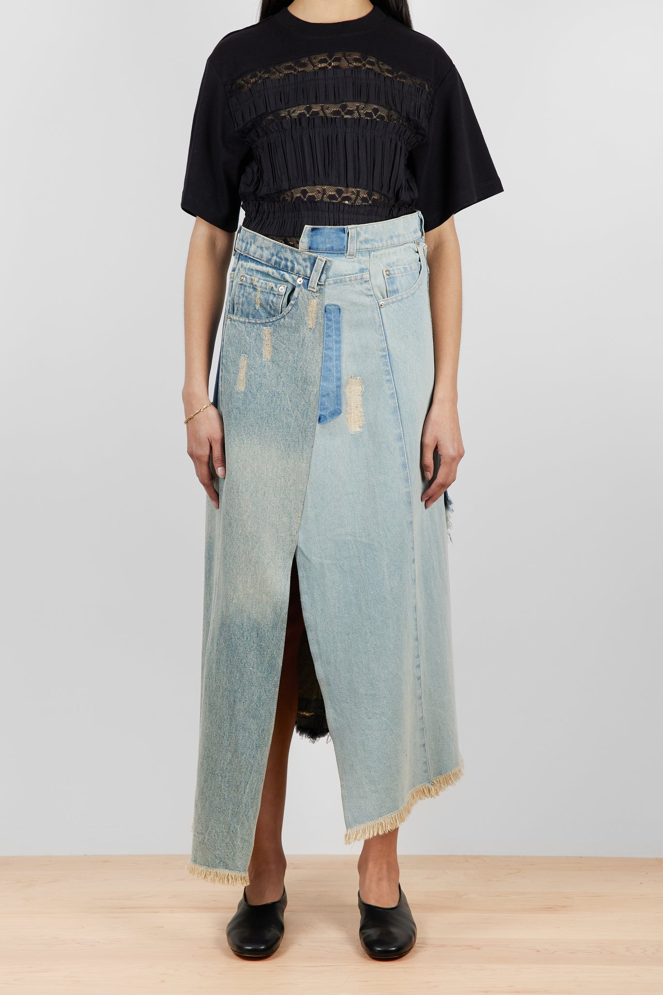 Alba Denim Skirt | Sea NY | The Standard Store