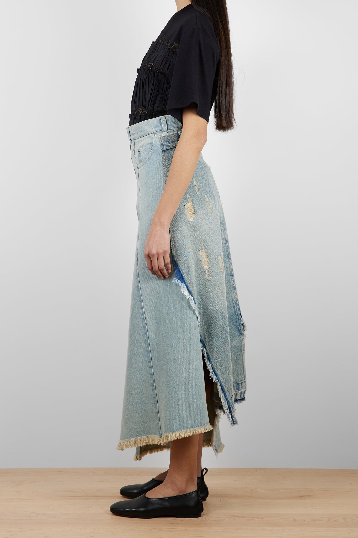 Alba Denim Skirt | Sea NY | The Standard Store