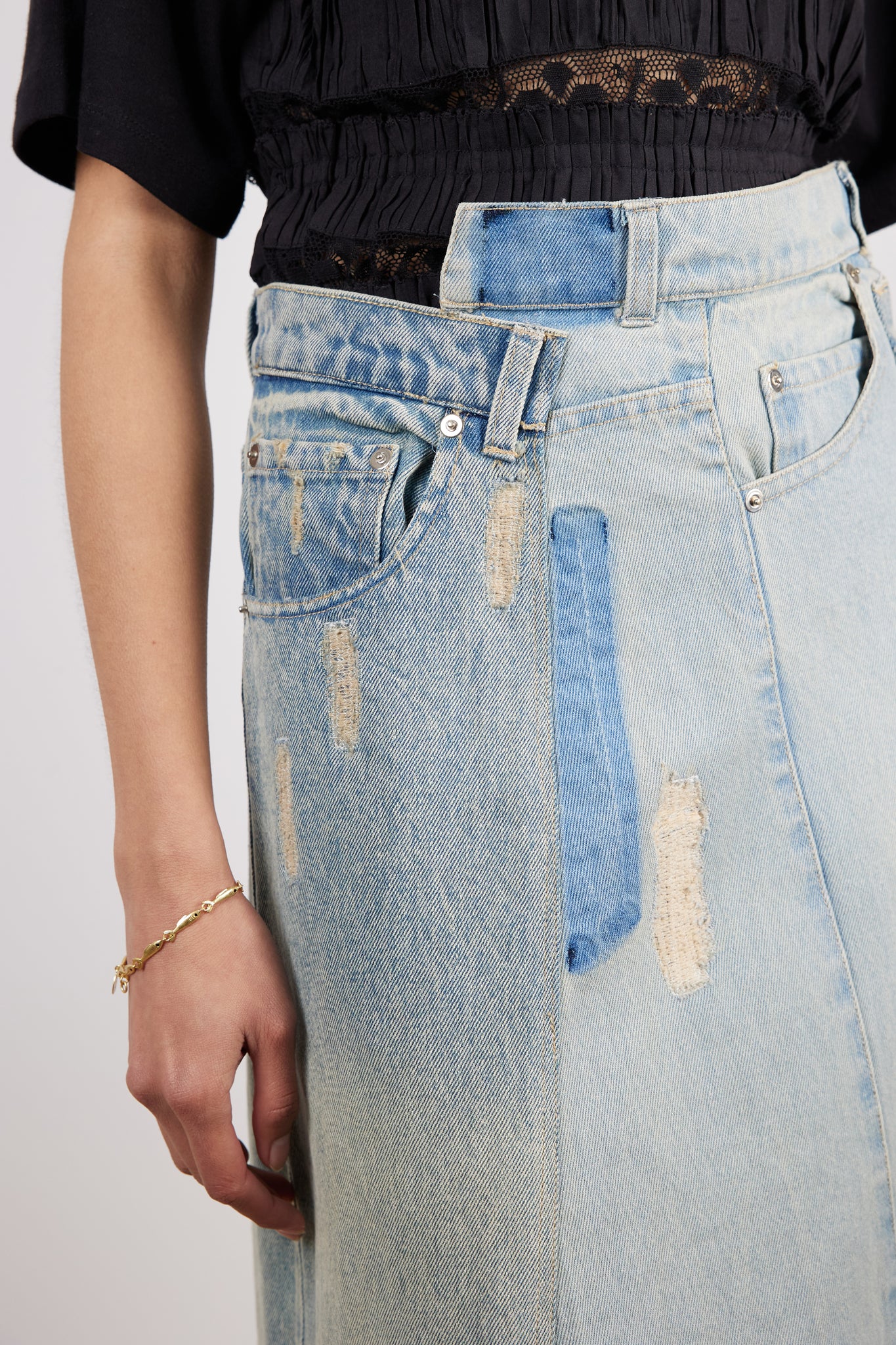 Alba Denim Skirt | Sea NY | The Standard Store