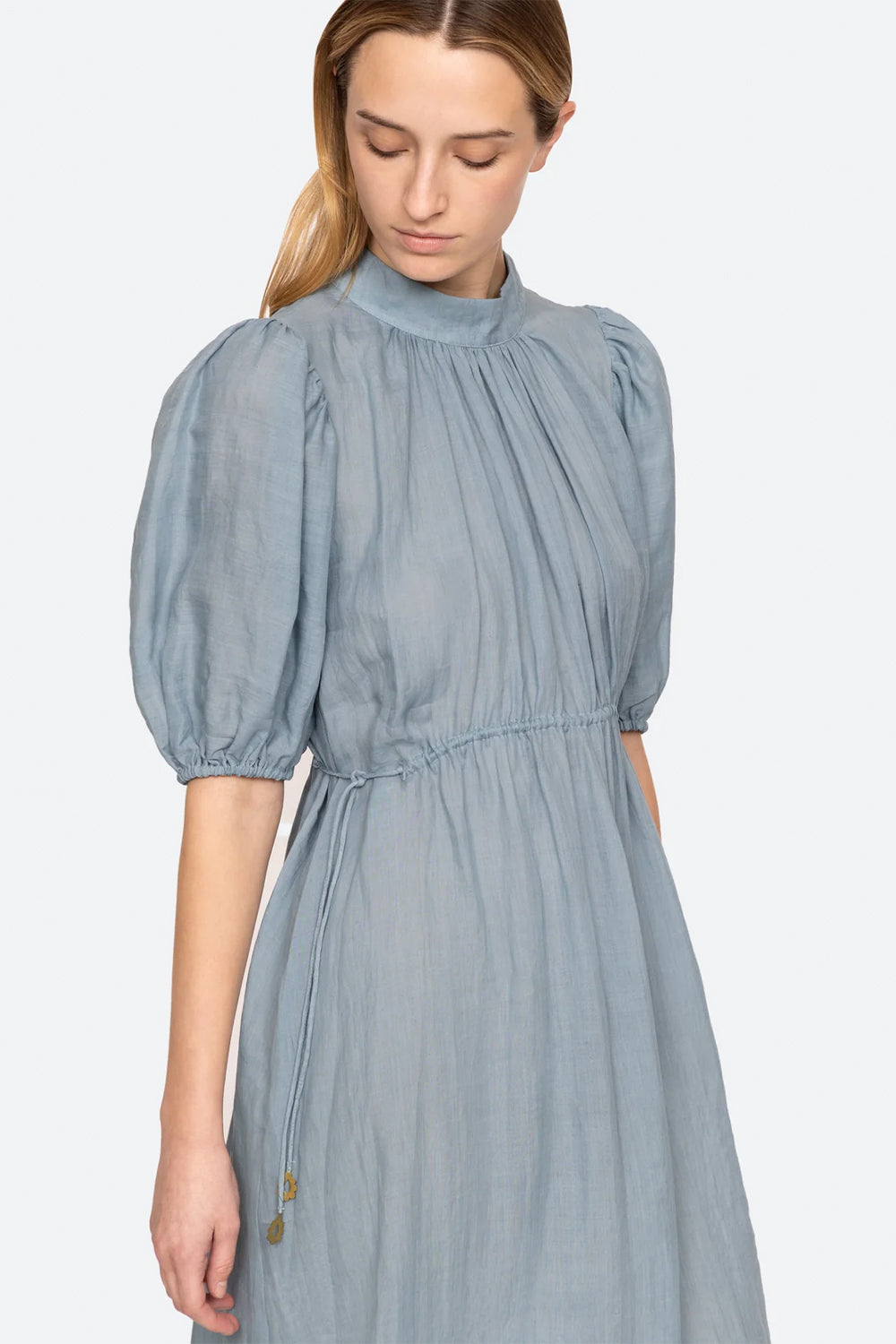 Anise Solid Puff Sleeve Dress | Sea NY | The Standard Store