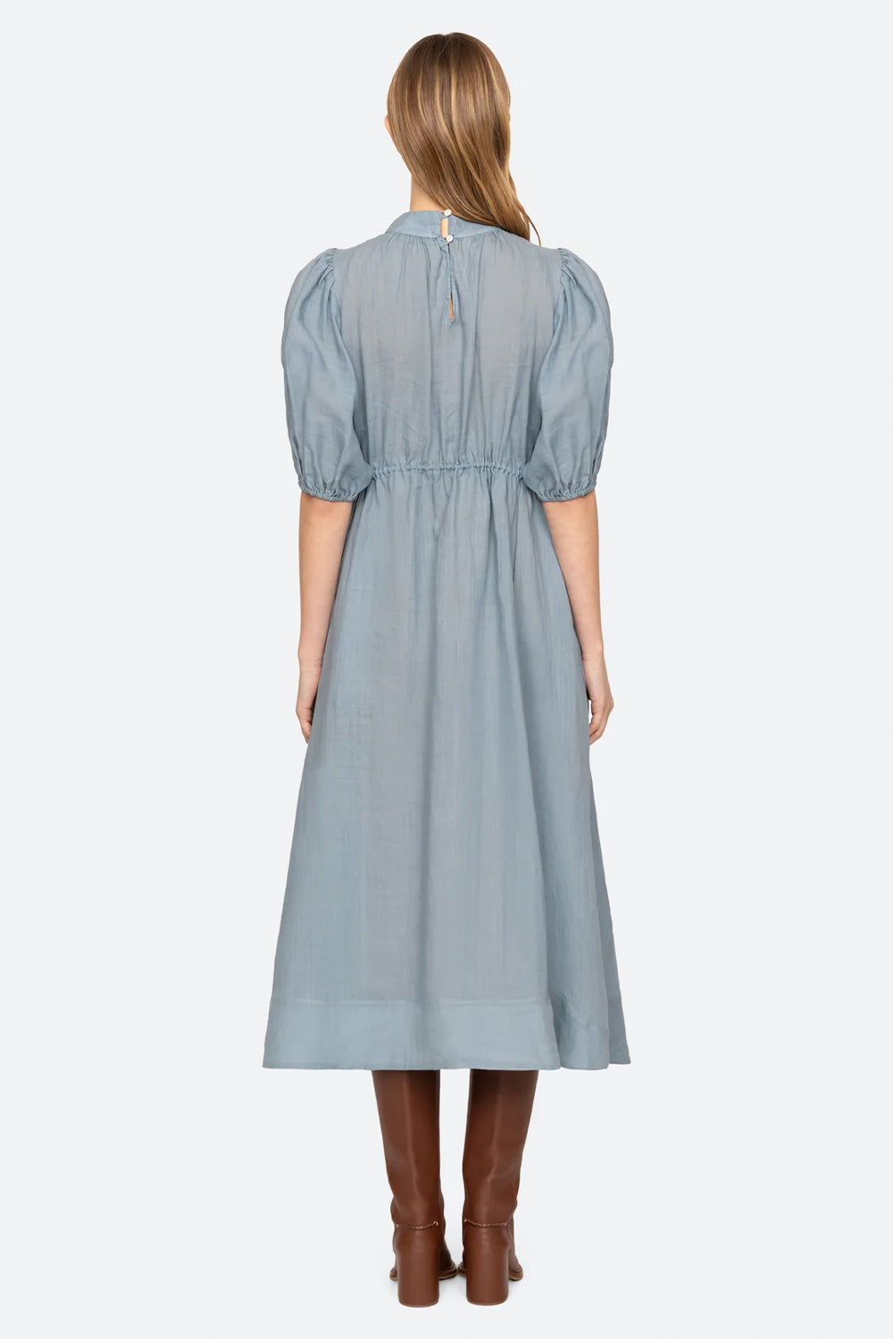 Anise Solid Puff Sleeve Dress | Sea NY | The Standard Store