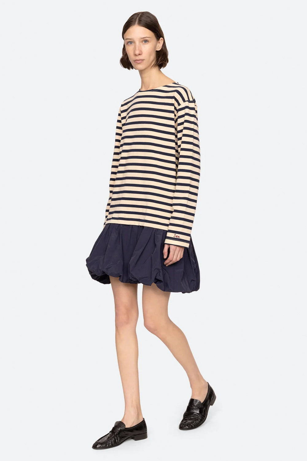 Athena Striped T- Shirt Combo Dress | Sea NY | The Standard Store