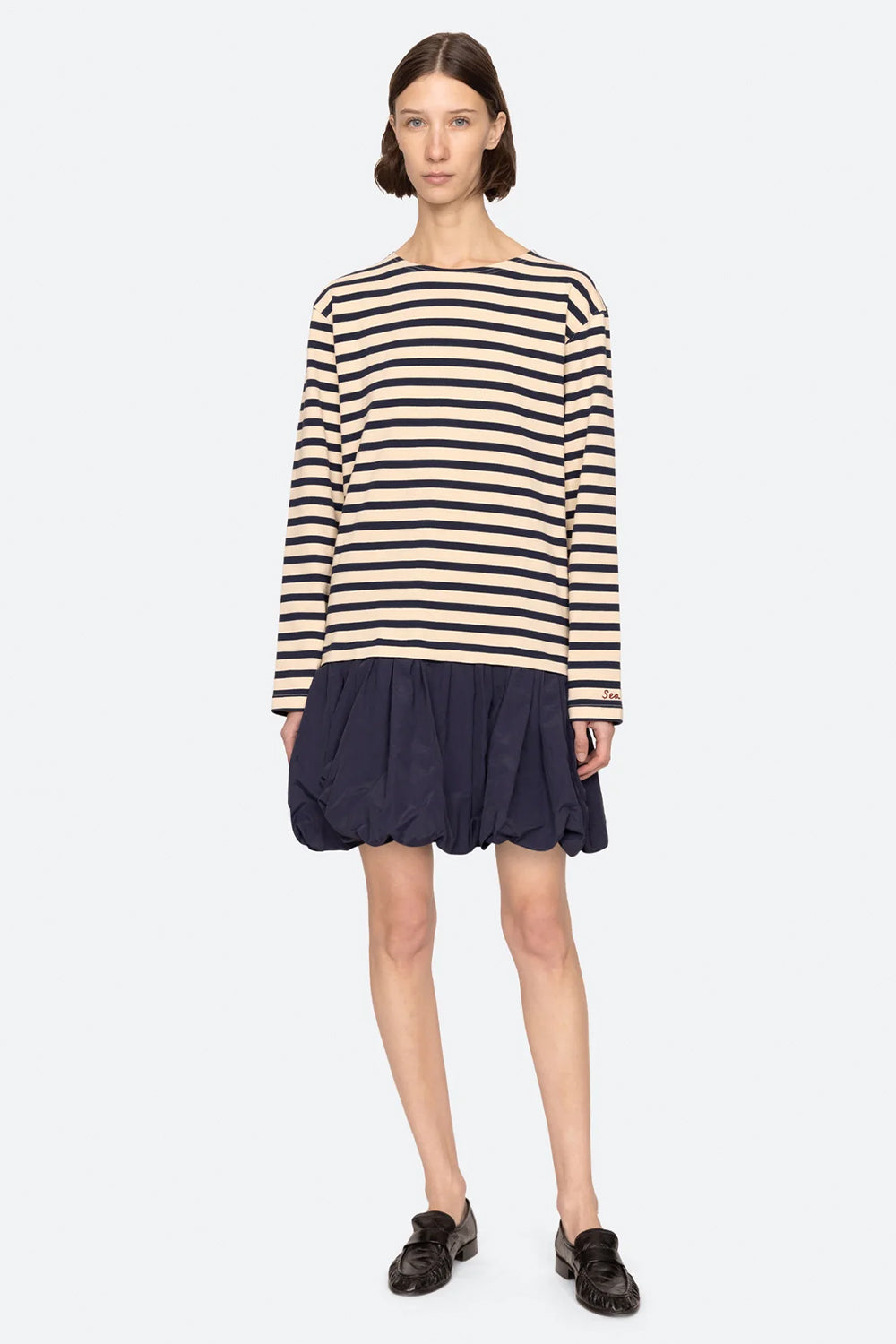 Athena Striped T- Shirt Combo Dress | Sea NY | The Standard Store