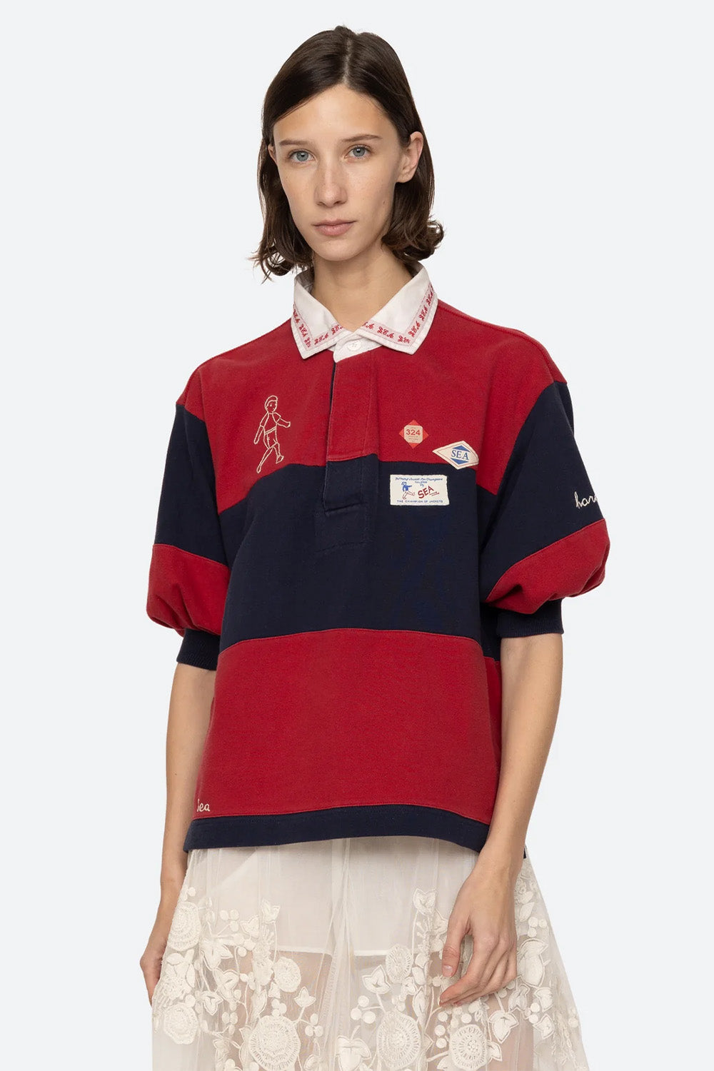 Carolyn Workwear Rugby Shirt