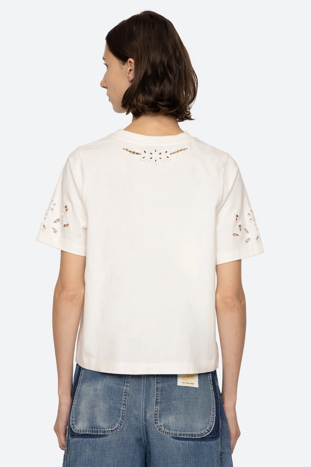 Marie Embroidery T-Shirt | Sea New York | The Standard Store