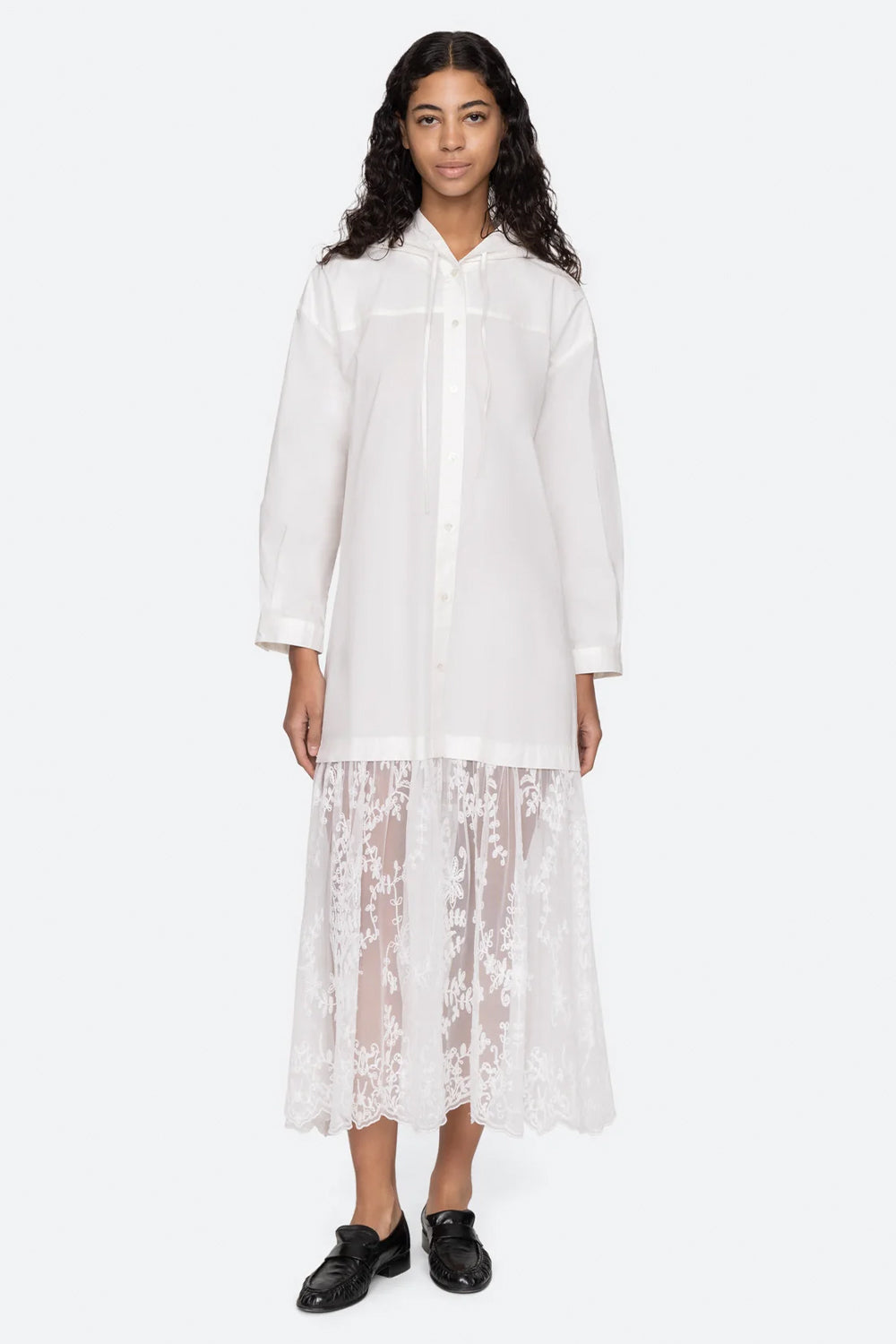 Marja Embroidered Hoodie Dress | Sea NY | The Standard Store