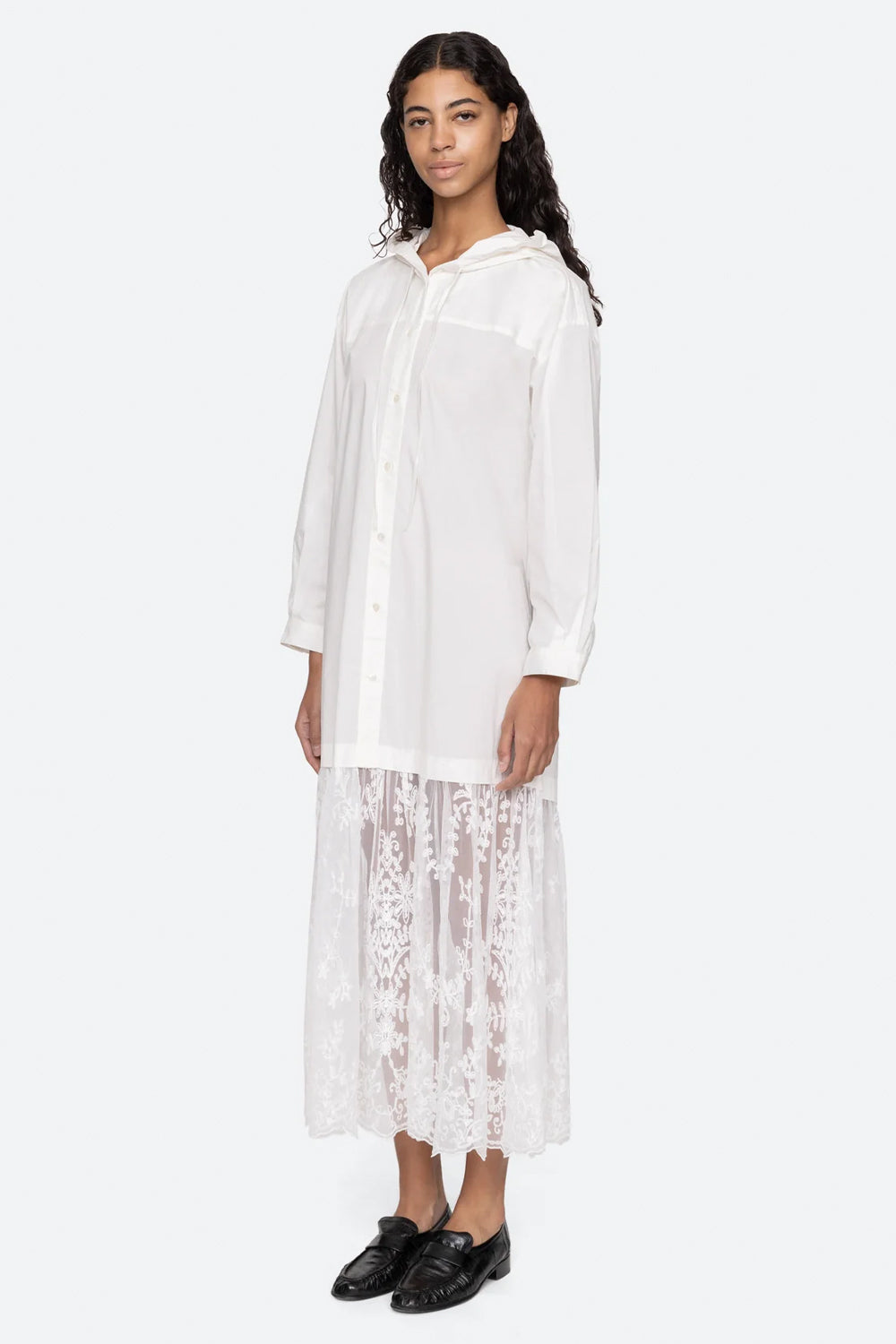 Marja Embroidered Hoodie Dress | Sea NY | The Standard Store