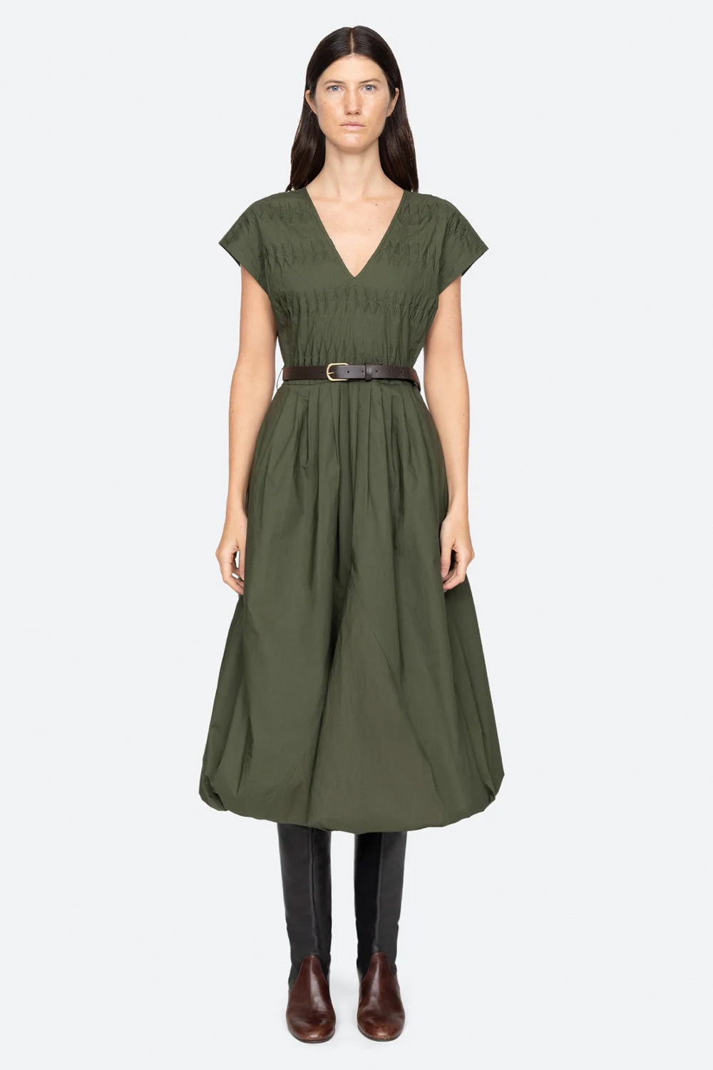 Sullivan Belted Bubble Dress | Sea NY | The Standard Store