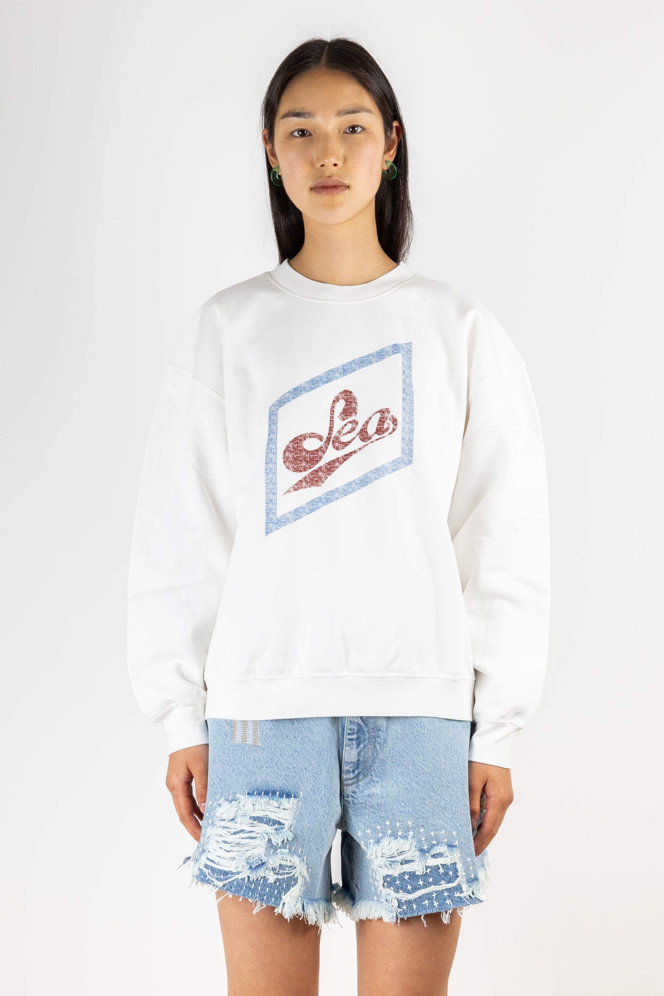 Sea Graphic L's Sweatshirt