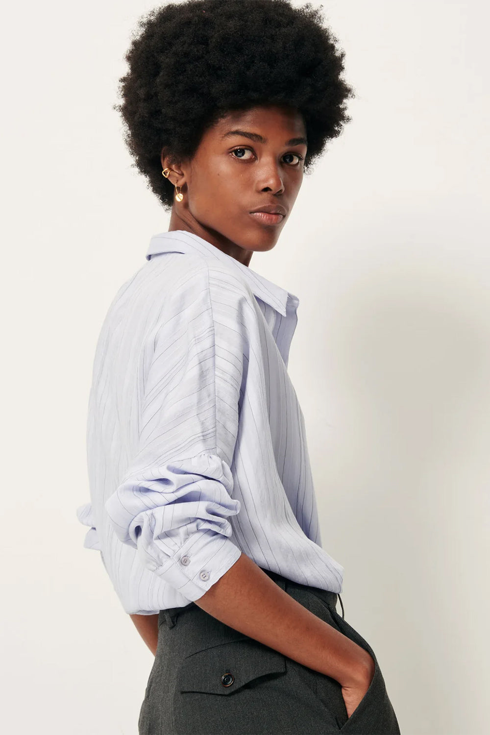 Botan Wide Shirt | Sessun | The Standard Store