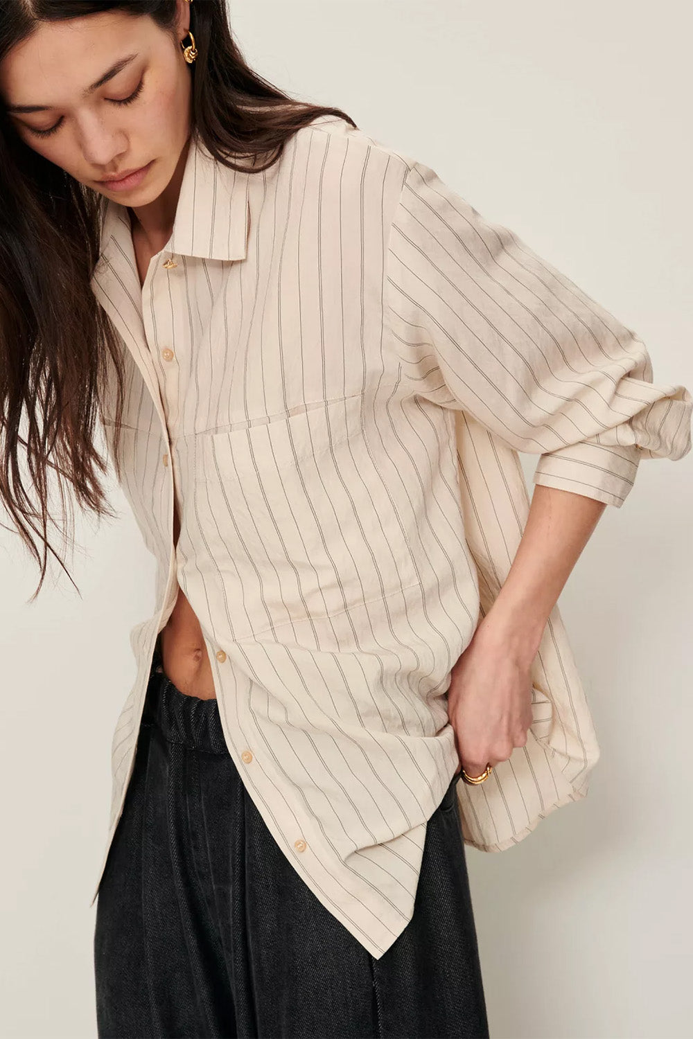 Juan Back Buttoned Shirt | Sessùn | The Standard Store
