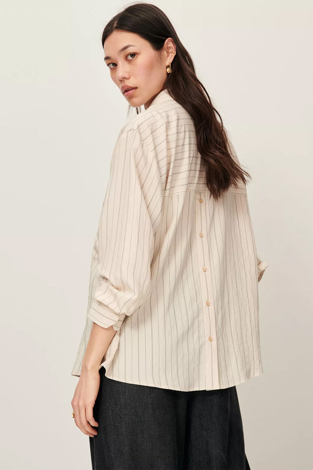 Juan Back Buttoned Shirt | Sessùn | The Standard Store