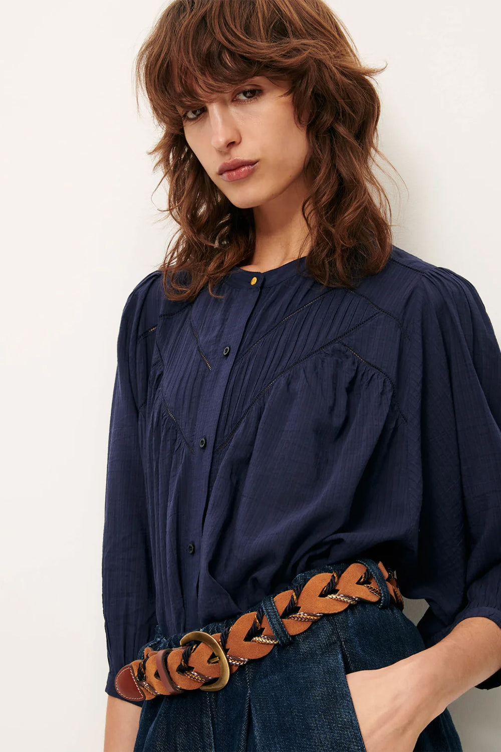 Savi Puff Sleeve Blouse | Sessun | The Standard Store