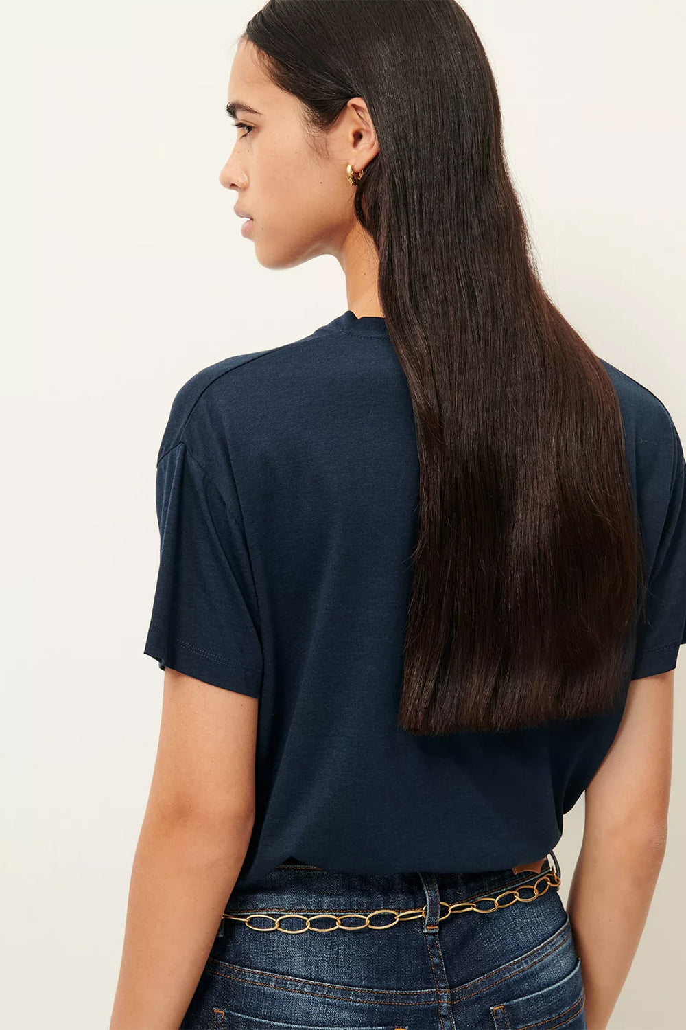 Too Short Sleeve Tshirt, Night Shadow | Sessùn | The Standard Store
