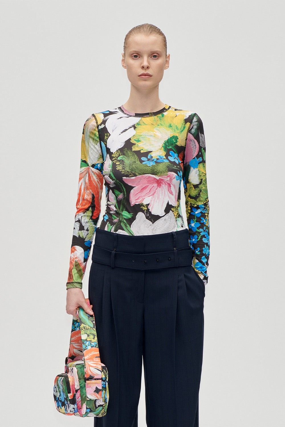 Elastic Long Sleeve Top | Stine Goya | The Standard Store