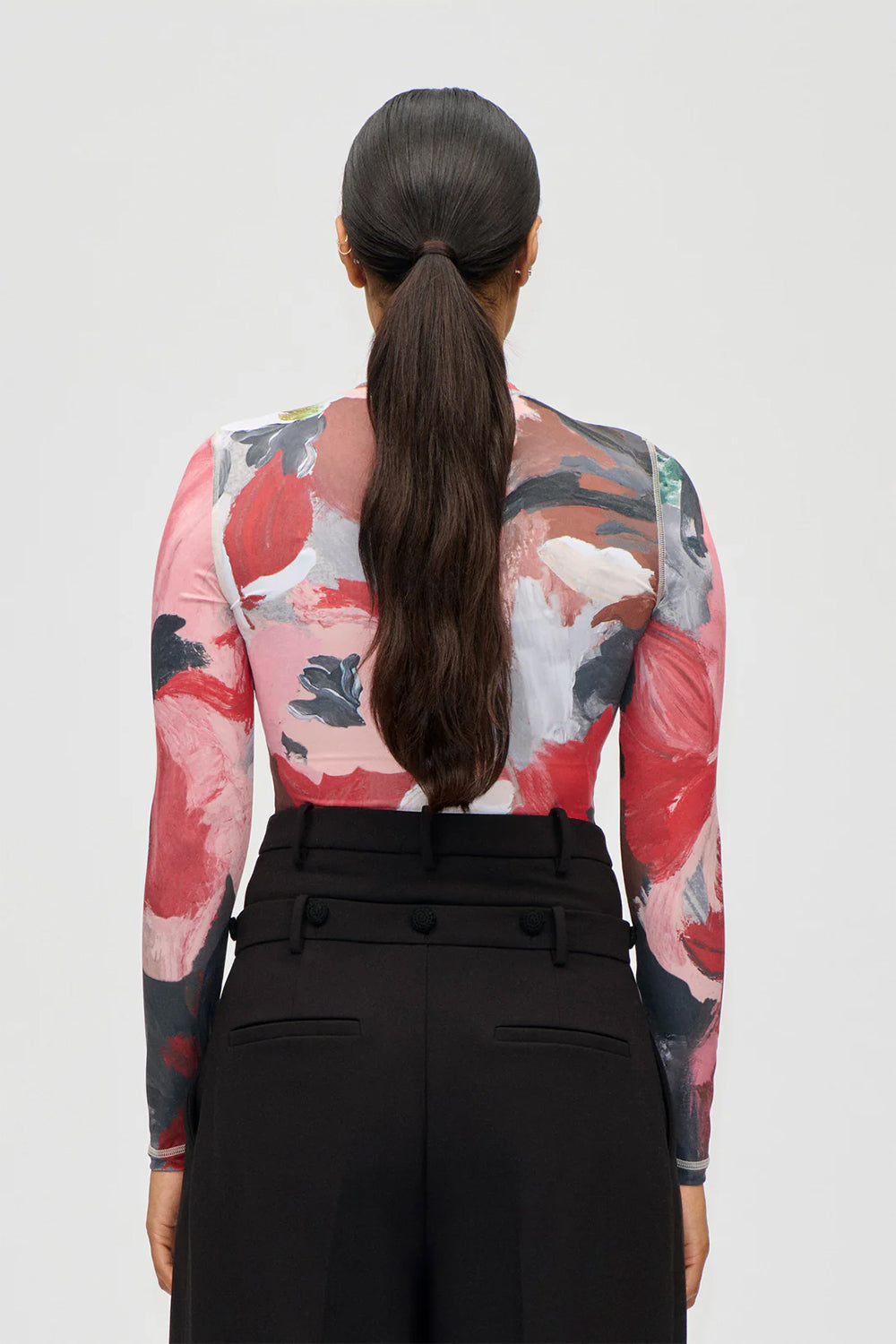 Elastic Long Sleeve Top | Stine Goya | The Standard Store