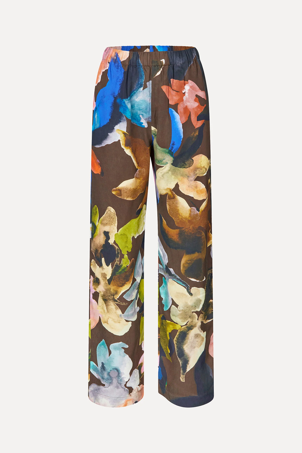 Elasticated Long Pants, Aquarelle Garden | Stine Goya | The Standard Store