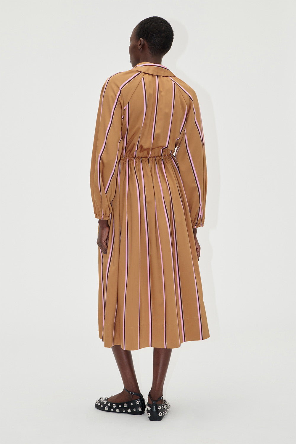 Elasticated Midi Dress | Stine Goya | The Standard Store