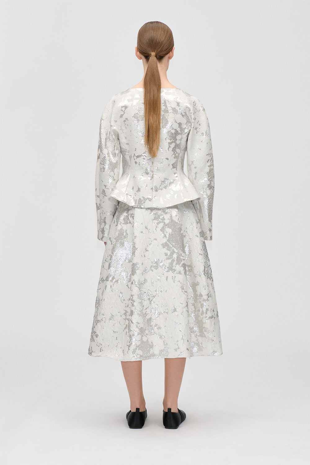 Metallic Woven Jacquard Skirt | Stine Goya | The Standard Store