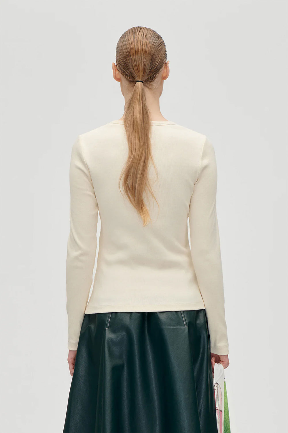 Ribbed Long Sleeve Carabiner Top | Stine Goya | The Standard Store