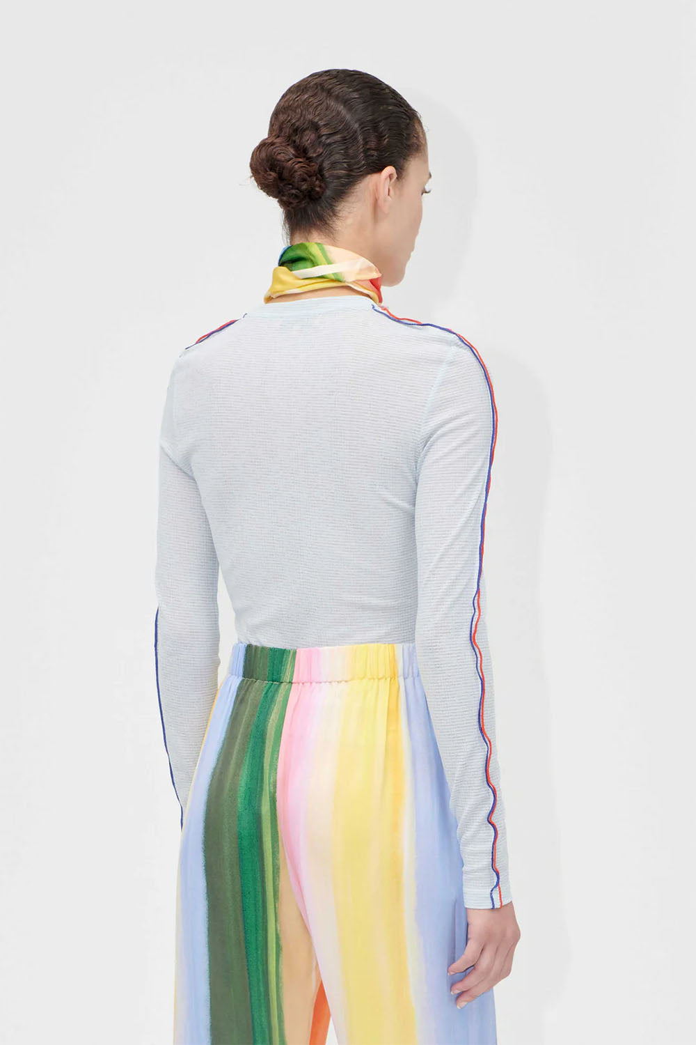 Sheer Stripe Crewneck | Stine Goya | The Standard Store