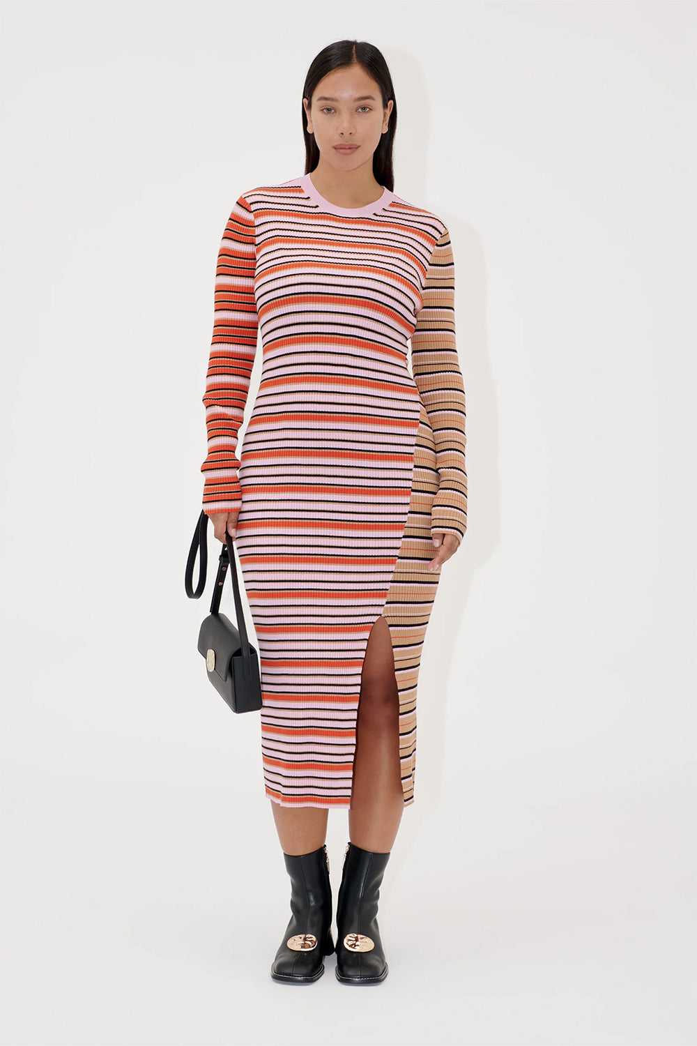 Soft Rib Long Sleeve Dress | Stine Goya | The Standard Store