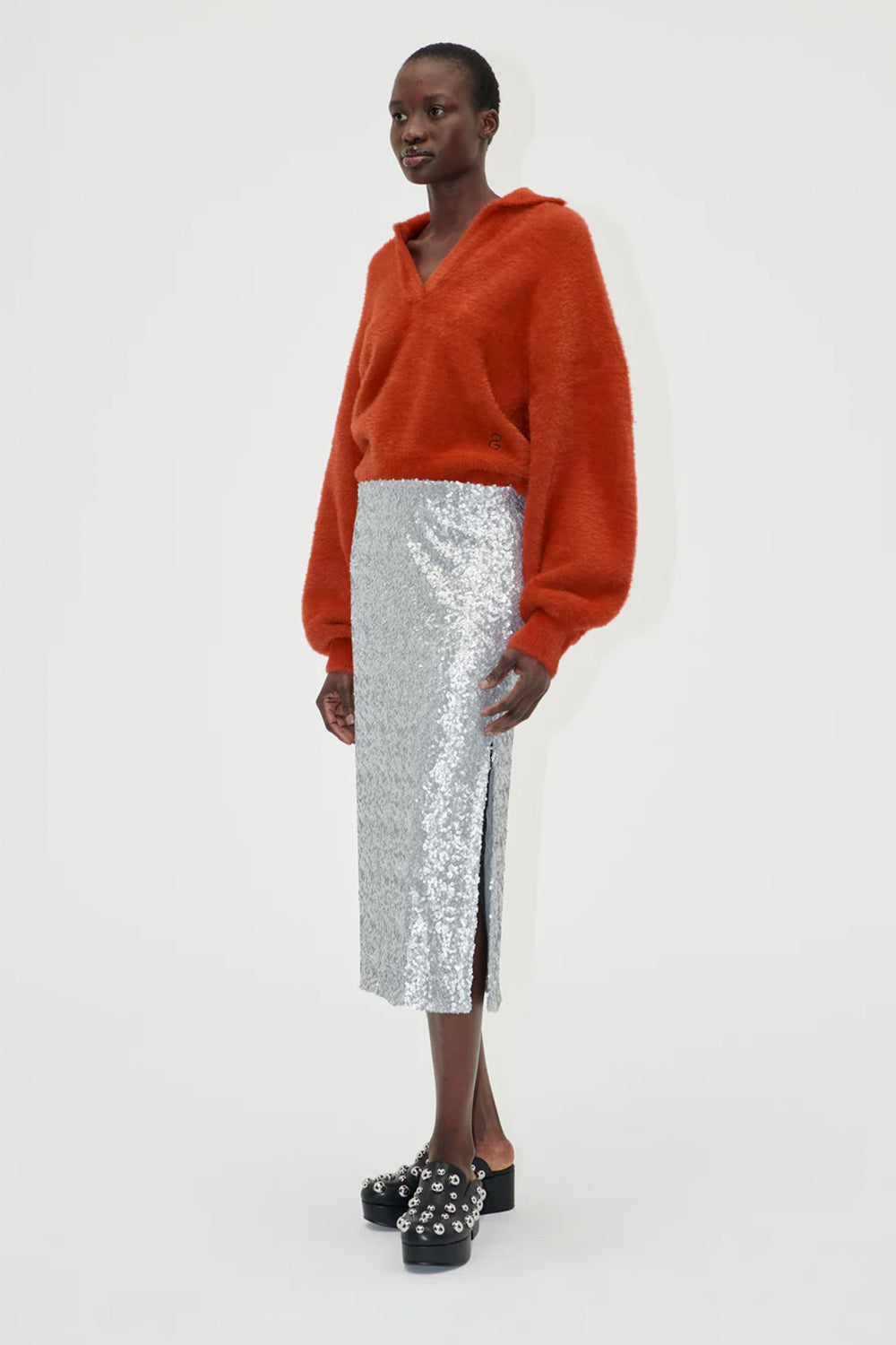 Straight Midi Skirt | Stine Goya | The Standard Store