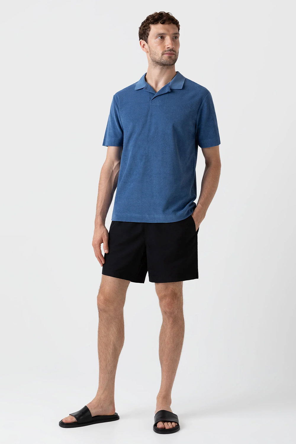 Classic Swimshort, Black | Sunspel | The Standard Store