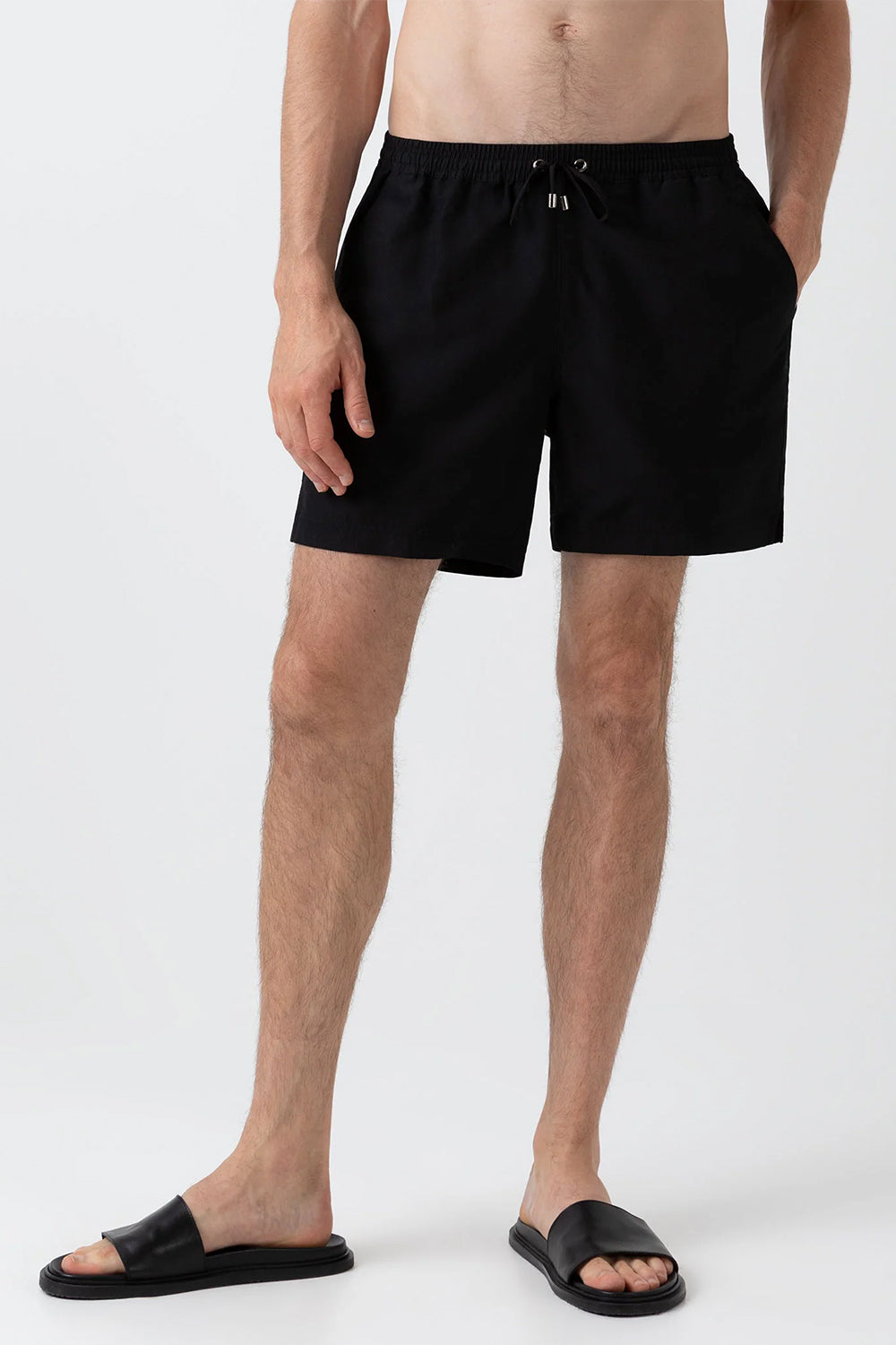 Classic Swimshort, Black | Sunspel | The Standard Store