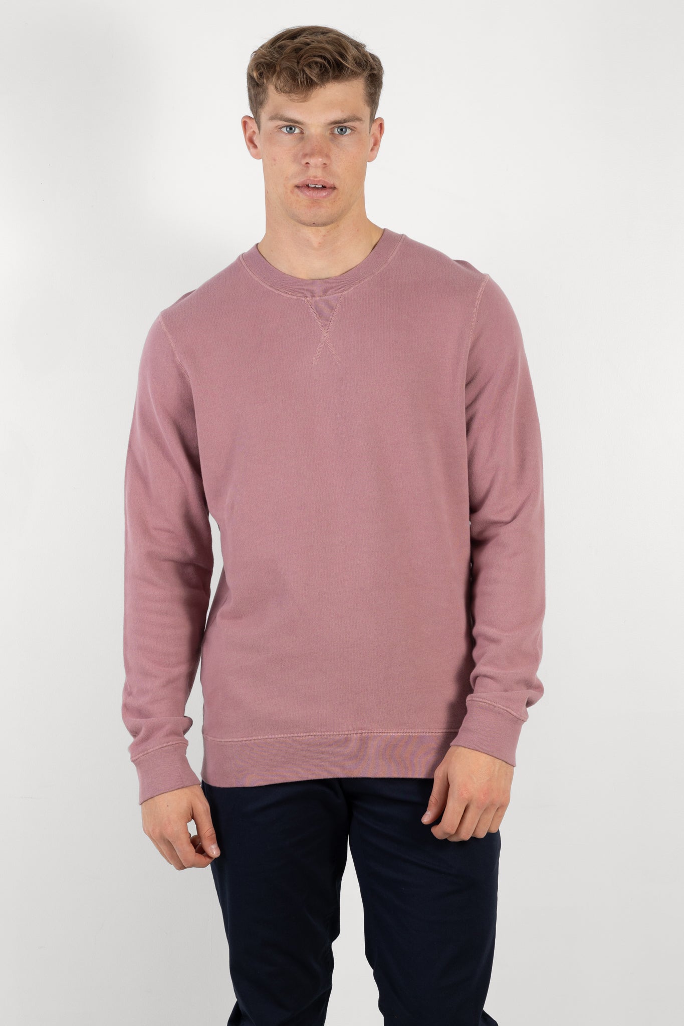 Loopback Sweatshirt Vintage Pink