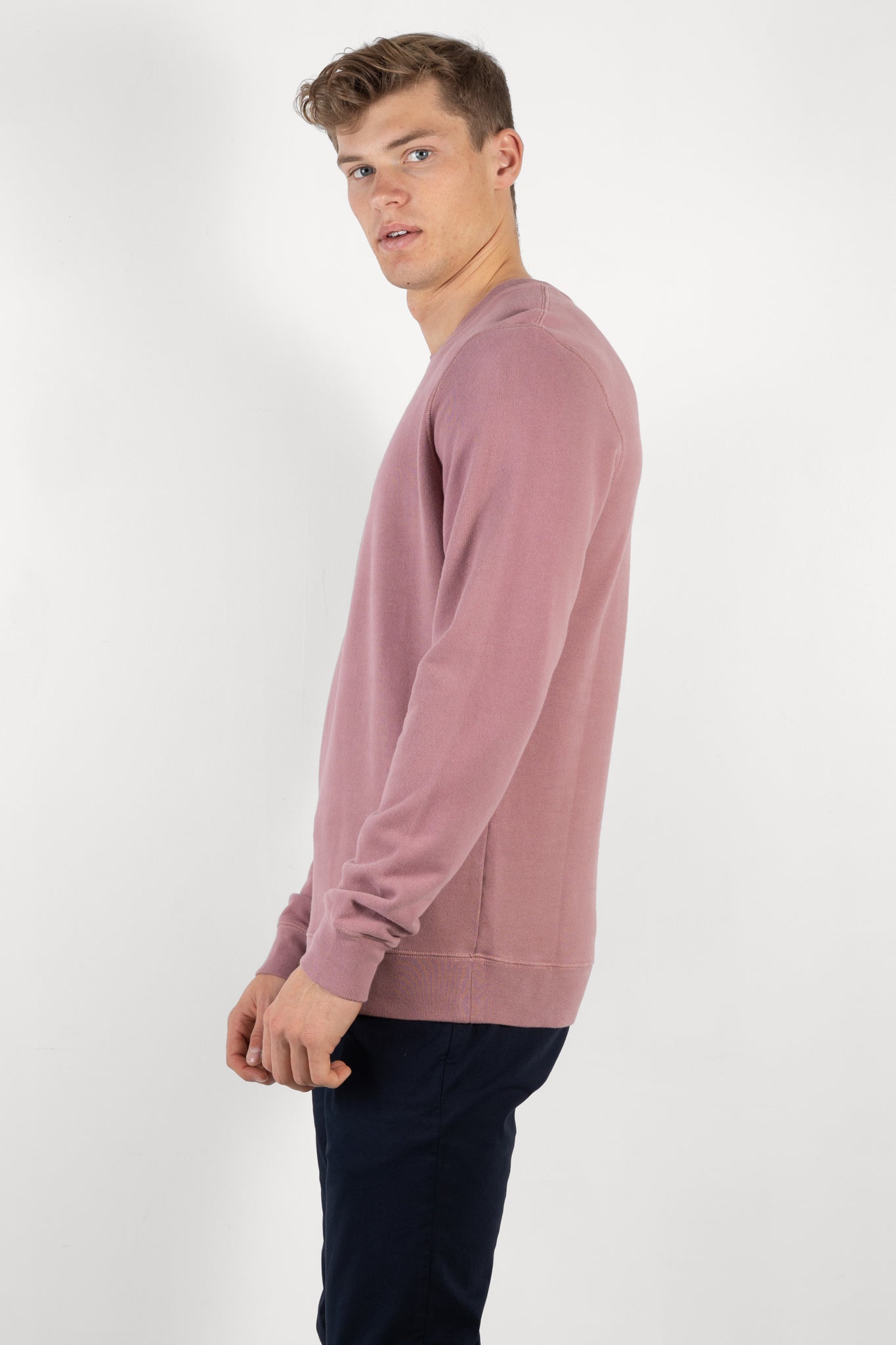 Loopback Sweatshirt Vintage Pink