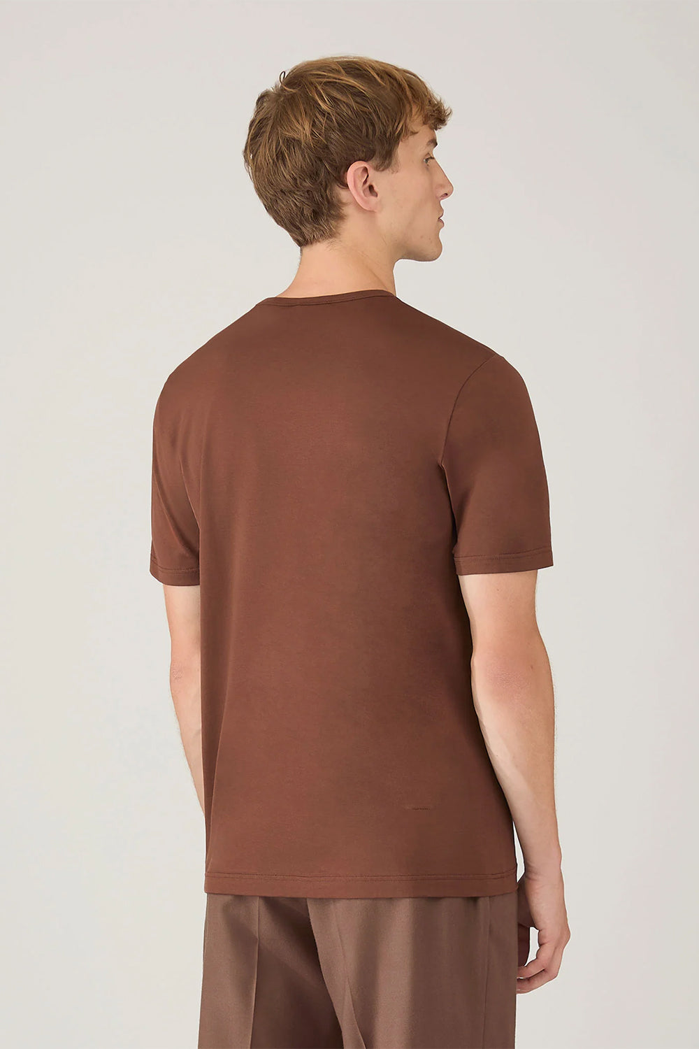 SS Crew Neck T-Shirt | Sunspel | The Standard Store
