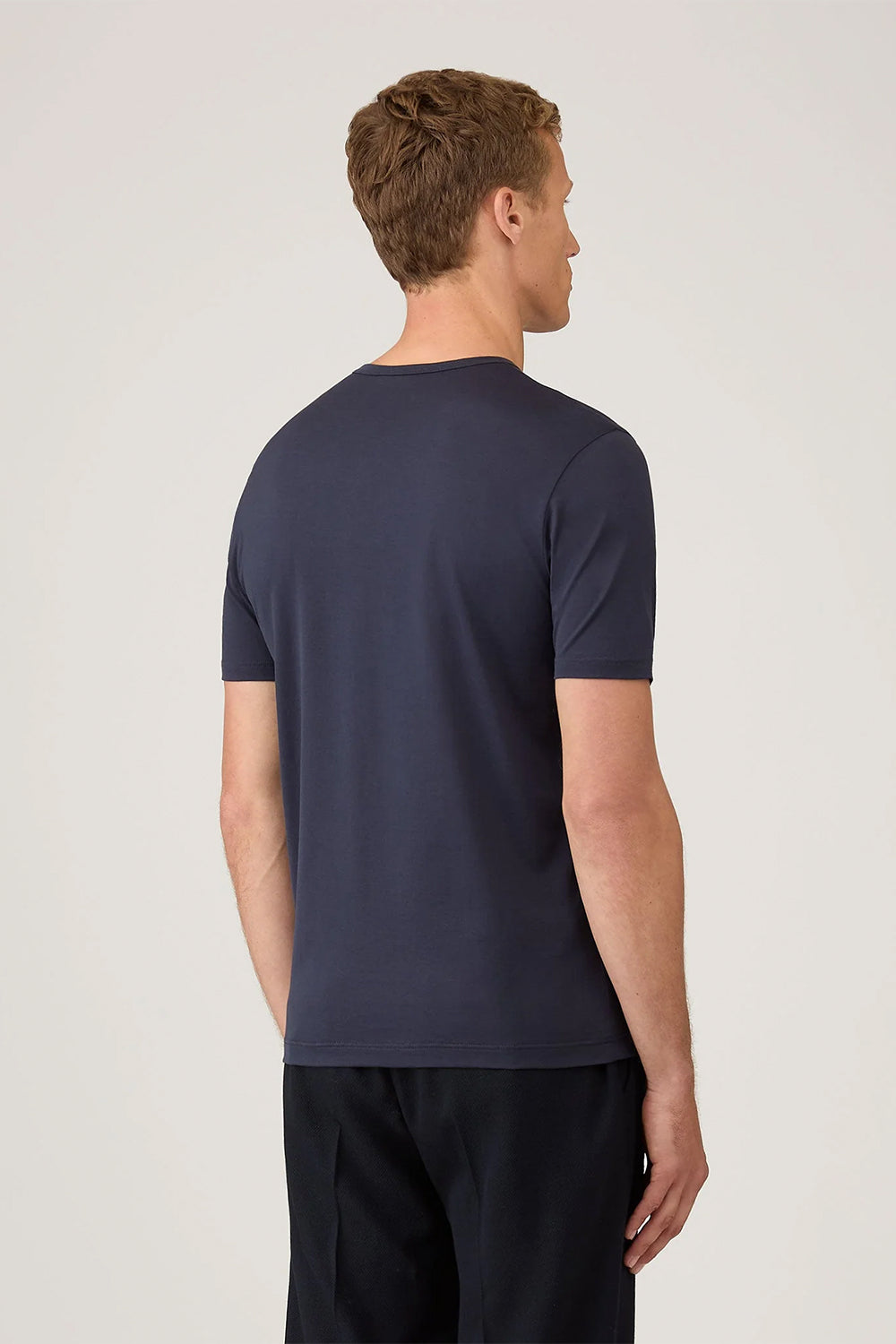 SS Crew Neck T-Shirt | Sunspel | The Standard Store