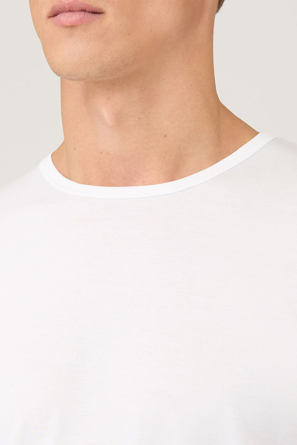 SS Crew Neck T-Shirt | Sunspel | The Standard Store