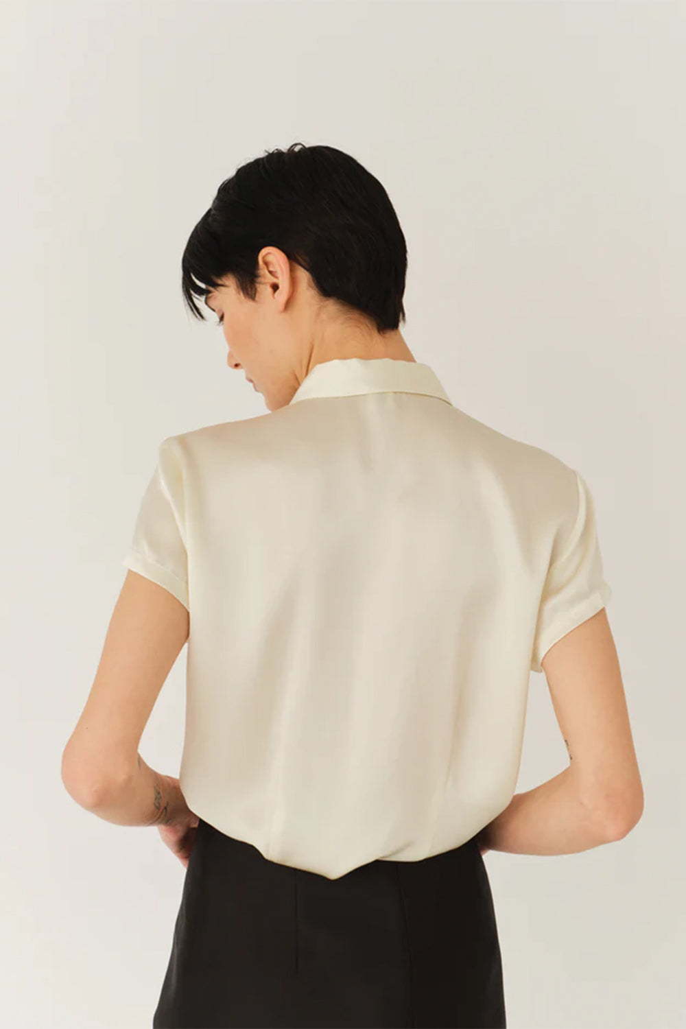 Catania Mini Shirt, Cream | The Garment | The Standard Store

