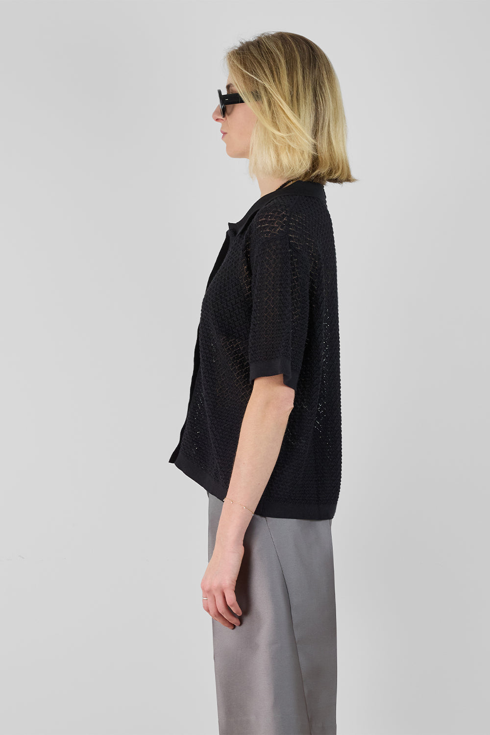 Tanzania Camp Shirt, Black | The Garment | The Standard Store