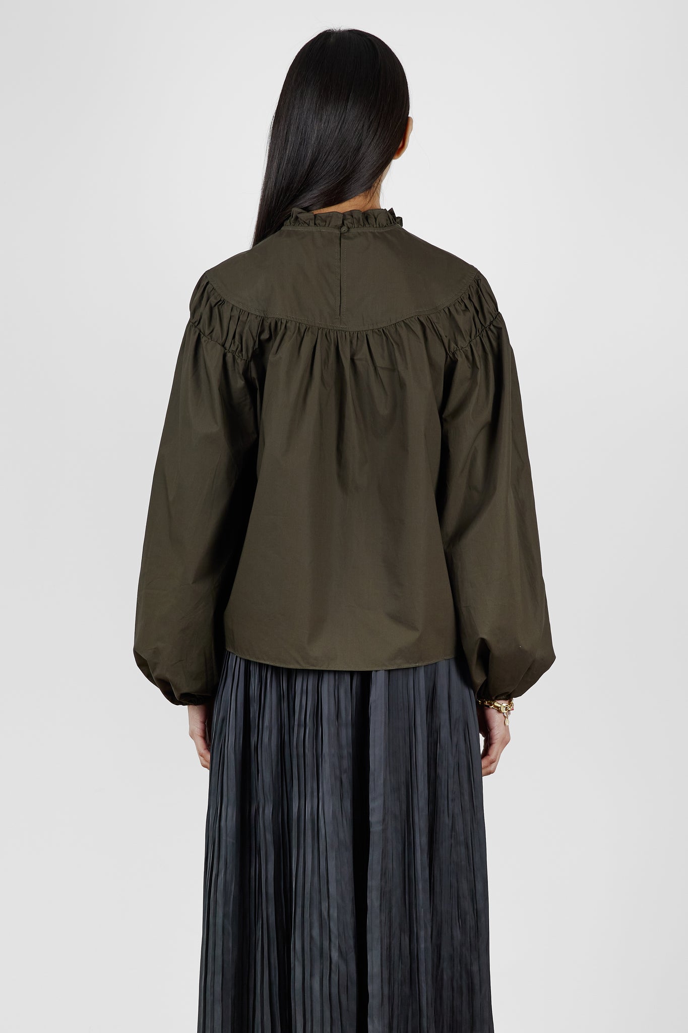 Ardith Blouse Military | Ulla Johnson | The Standard Store