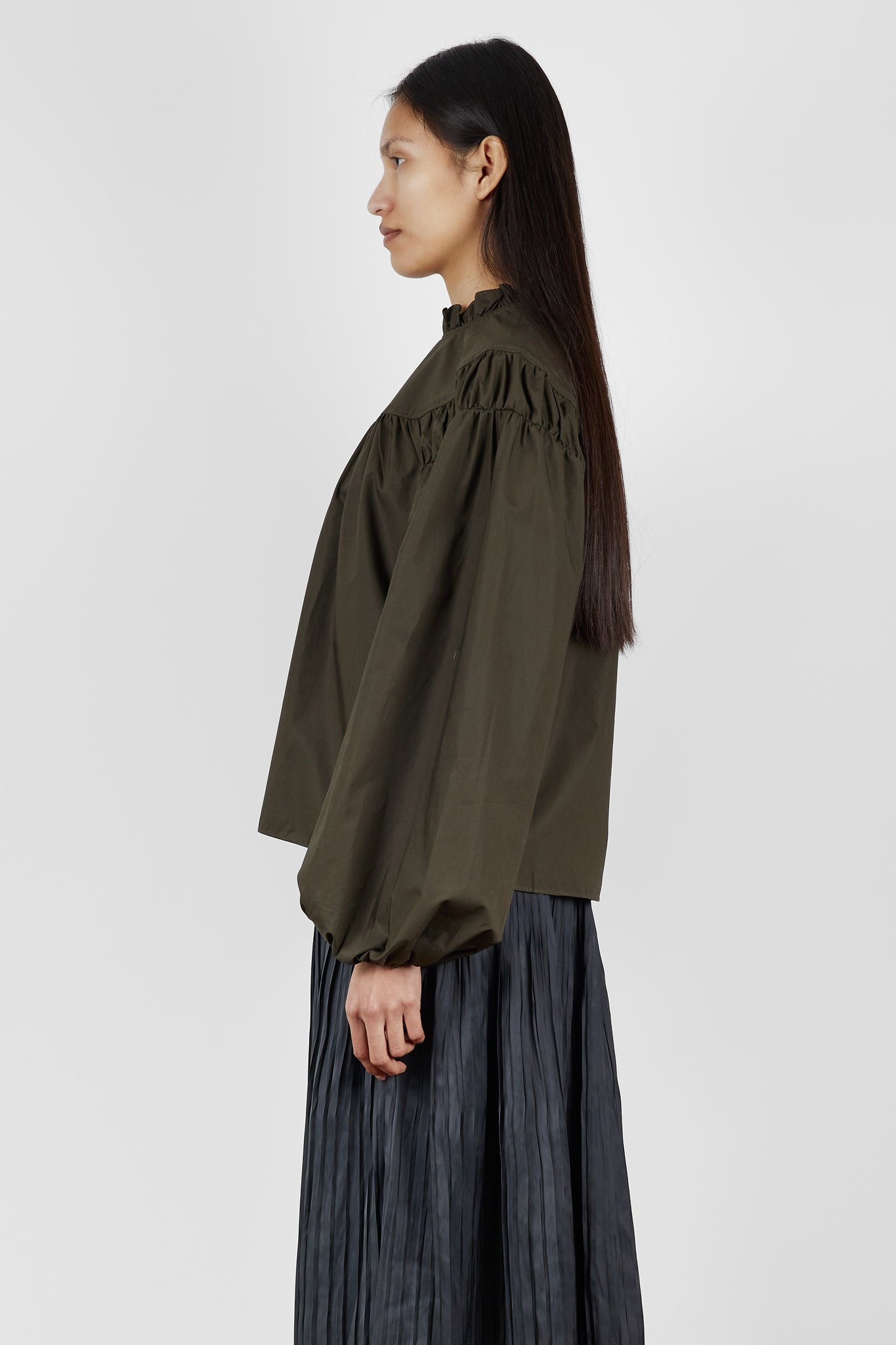 Ardith Blouse Military | Ulla Johnson | The Standard Store