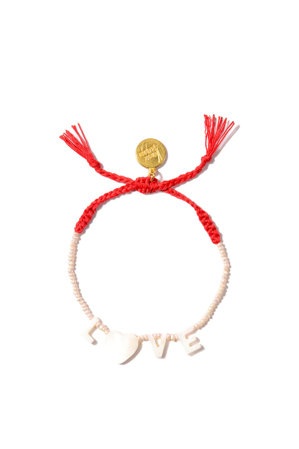 Pearly Shores Bracelet Love Heart | Venessa Arizaga | The Standard Store